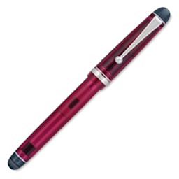 Pilot Custom 74 Fountain Pen - Merlot, Broad, cap on
