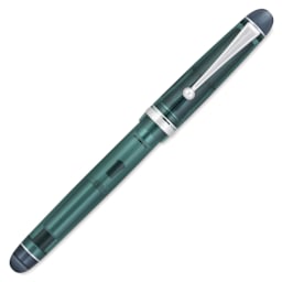 Pilot Custom 74 Fountain Pen - Forest Green, Extra-Fine, cap on