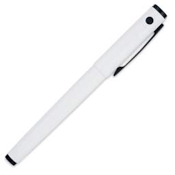 Pilot Explorer Fountain Pen - White, cap on