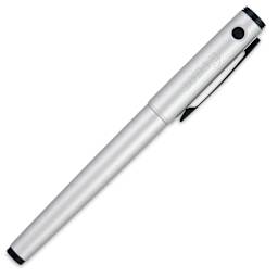 Pilot Explorer Fountain Pen - Silver, cap on