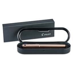 Pilot Explorer Fountain Pen - Copper, inside carrying case
