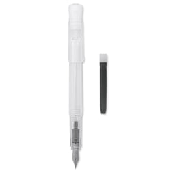 Pilot Kakuno Fountain Pen - Clear, Medium Nib