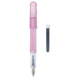 Pilot Kakuno Fountain Pen - Pink, Fine Nib