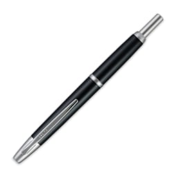 Pilot Vanish Point Decimo Fountain Pen - Black, Medium, nib retracted
