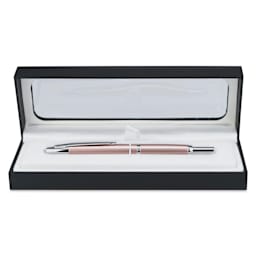Pilot Vanishing Point Decimo Fountain Pen - Champagne, Medium, inside of the packaging