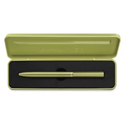 Pelikan Ineo Ballpoint Pen - Green Oasis in open case