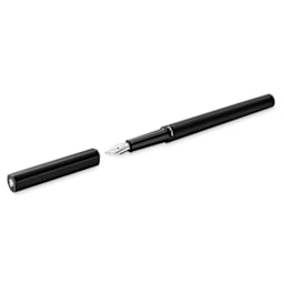 Pelikan Ineo Fountain Pen - Black Rock with cap off