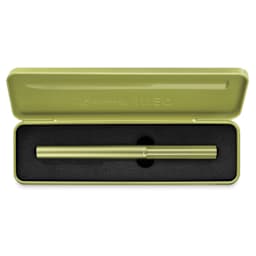Pelikan Ineo Fountain Pen - Green Oasis in open case