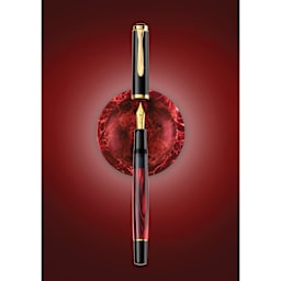 Pelikan M200 Fountain Pen - Red Marble