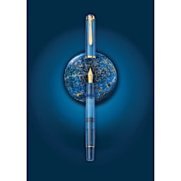 Pelikan M200 Fountain Pen - Golden Lapis