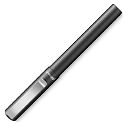 Pelikan Pina Colada Fountain Pen - Anthracite Metallic, Medium Nib, capped