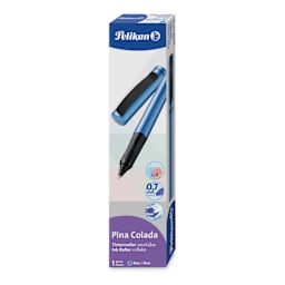 Pelikan Pina Colada Rollerball Pen - Blue Metallic front of package