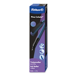 Pelikan Pina Colada Rollerball Pen - Holo Blue front of package