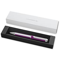 Pelikan Pura Ballpoint Pen - Purple in case