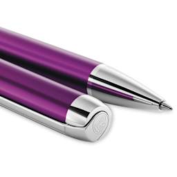Pelikan Pura Ballpoint Pen - Purple ends of the pen