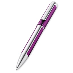Pelikan Pura Ballpoint Pen - Purple front of pen