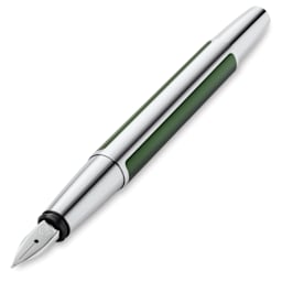 Pelikan Pura Fountain Pen - Deep Green, out of packaging