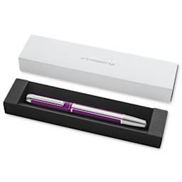 Pelikan Pura Rollerball Pen - Purple in case