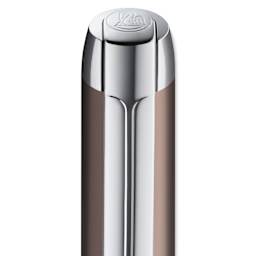 Pelikan Pura Rollerball Pen - Mocha close up of cap