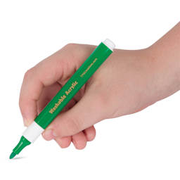 Magic Stix Triangular Washable Acrylic Marker, in hand