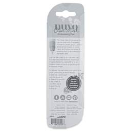 Tonic Studios Nuvo Clear Mark Embossing Pen, back of packaging