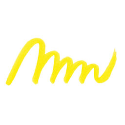 Kuretake Cambio Tambien Brush Pen - Cadmium Yellow swatch