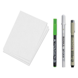 Sakura Creative Kit - Manga, contents laid out