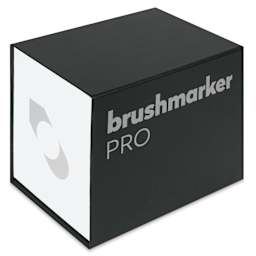 Karin Brushmarkers Pro Markers - Mega Box, Set of 63, front of the box