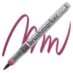 Karin Brushmarkers Pro Marker - Burgundy marker and swatch