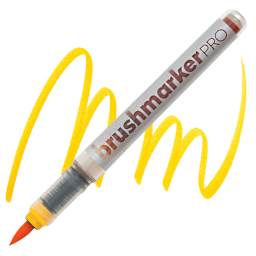 Karin Brushmarkers Pro Marker - Gold marker and swatch
