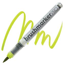 Karin Brushmarkers Pro Marker - Lime Green marker and swatch