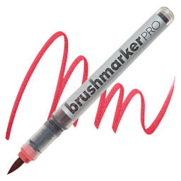Karin Brushmarkers Pro Marker - Lipstick Red marker and swatch