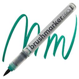 Karin Brushmarkers Pro Marker - Lush Green marker and swatch