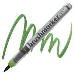 Karin Brushmarkers Pro Marker - Olive Green marker and swatch