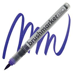 Karin Brushmarkers Pro Marker - Violet Blue marker and swatch