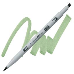 Tombow ABT PRO Alcohol Marker - Dark Olive, P158 marker and swatch