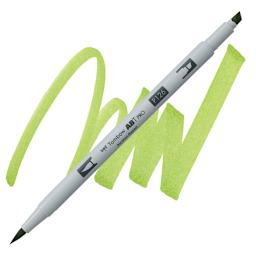 Tombow ABT PRO Alcohol Marker - Light Olive, P126 marker and swatch