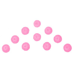 Zig Clean Color Dot Marker - Fl. Pink, swatch