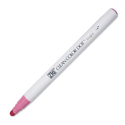 Zig Clean Color Dot Marker - Pale Rose, marker with cap off