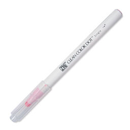 Zig Clean Color Dot Marker - Baby Pink, marker with cap on