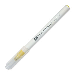 Zig Clean Color Dot Marker - Butter, marker with cap on
