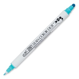 Zig Clean Color Dot Marker - Bluebonnet, caps off
