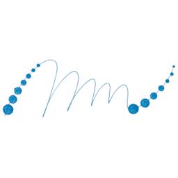 Zig Clean Color Dot Dual Tip Marker - Blue, swatch