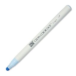 Zig Clean Color Dot Marker - Powder Blue, marker with cap off