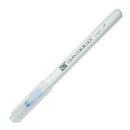 Zig Clean Color Dot Marker - Powder Blue, marker with cap on