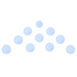 Zig Clean Color Dot Marker - Powder Blue, swatch