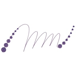 Zig Clean Color Dot Dual Tip Marker - Metallic Violet, swatch