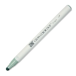 Zig Clean Color Dot Marker - Grayish Green, marker with cap off