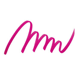 Zig Fudebiyori Brush Pen - Dark Pink swatch