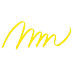 Zig Fudebiyori Brush Pen - Yellow swatch